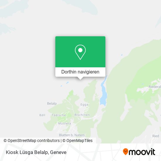 Kiosk Lüsga Belalp Karte