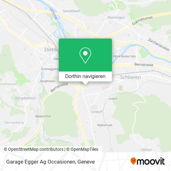 Garage Egger Ag Occasionen Karte