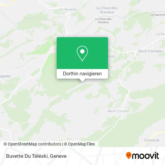 Buvette Du Téléski Karte