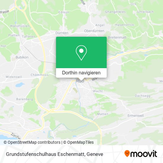 Grundstufenschulhaus Eschenmatt Karte