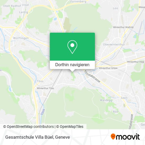 Gesamtschule Villa Büel Karte