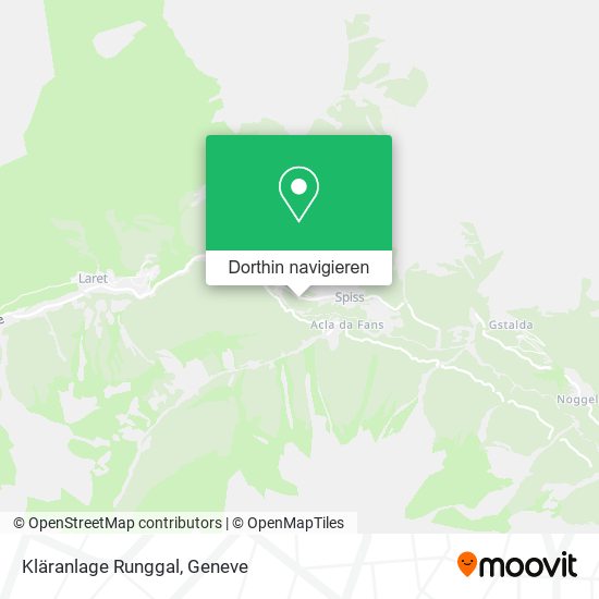 Kläranlage Runggal Karte