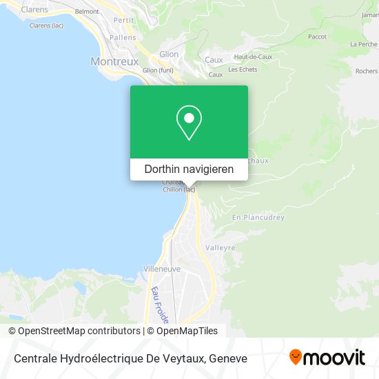 Centrale Hydroélectrique De Veytaux Karte