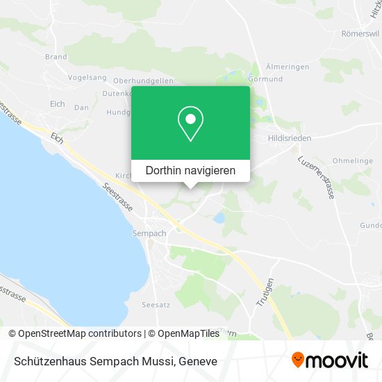 Schützenhaus Sempach Mussi Karte
