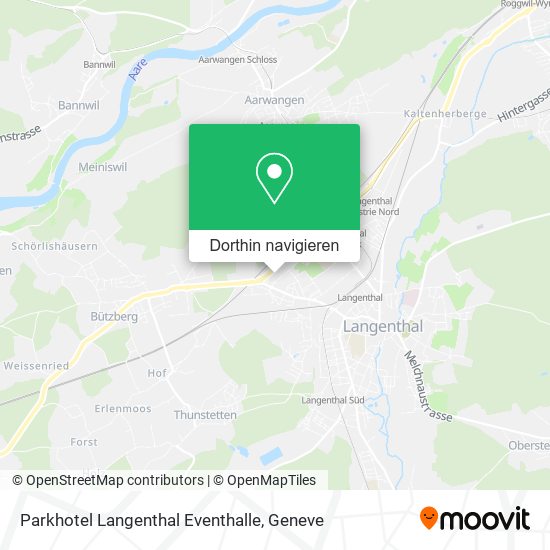 Parkhotel Langenthal Eventhalle Karte
