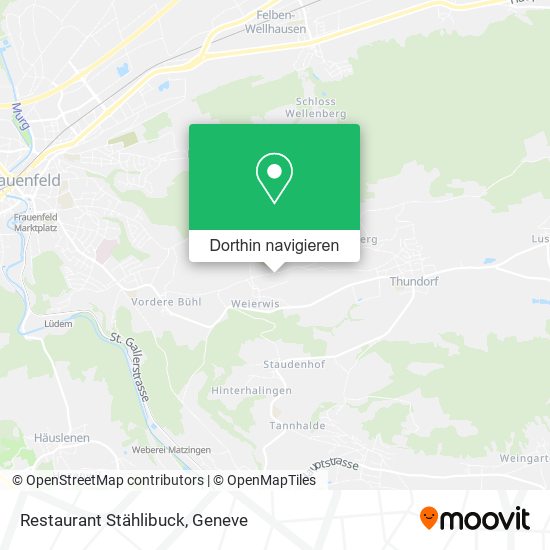 Restaurant Stählibuck Karte