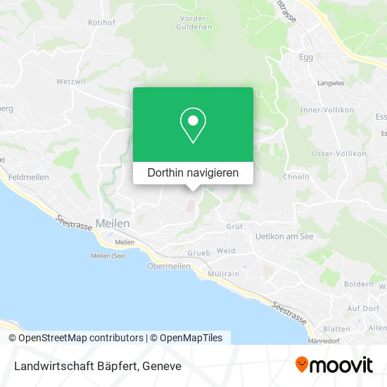 Landwirtschaft Bäpfert Karte