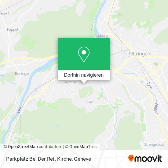 Parkplatz Bei Der Ref. Kirche Karte