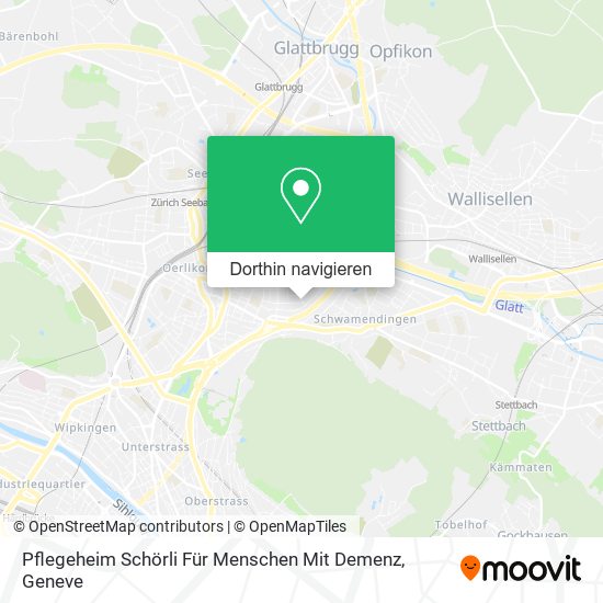 Pflegeheim Schörli Für Menschen Mit Demenz Karte
