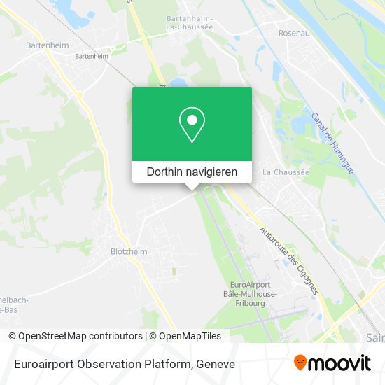 Euroairport Observation Platform Karte