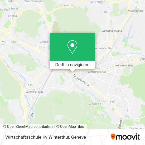 Wirtschaftsschule Kv Winterthur Karte