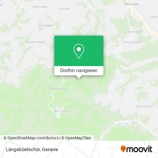 Längebüelschür Karte