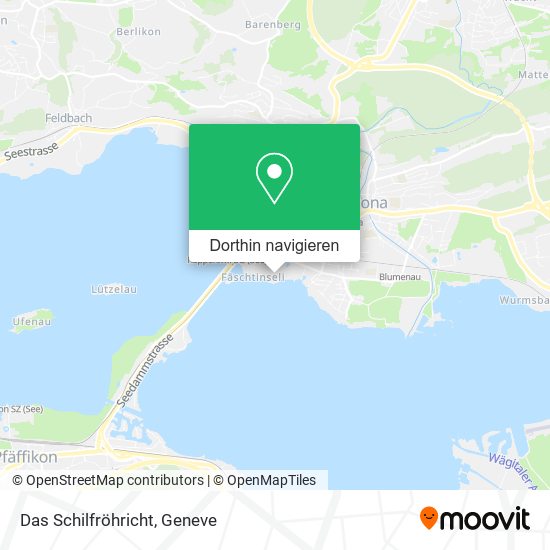 Das Schilfröhricht Karte