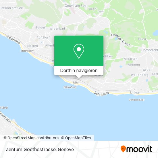 Zentum Goethestrasse Karte