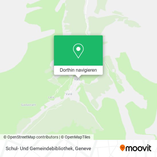 Schul- Und Gemeindebibliothek Karte