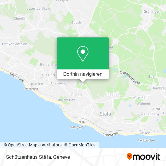 Schützenhaus Stäfa Karte