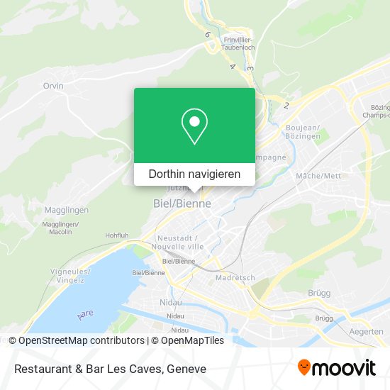 Restaurant & Bar Les Caves Karte