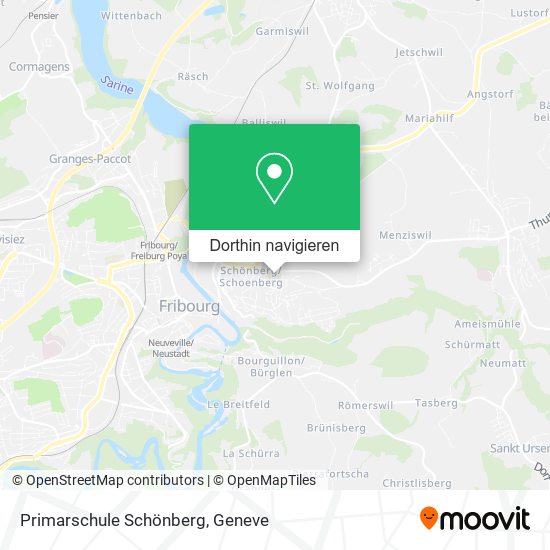 Primarschule Schönberg Karte
