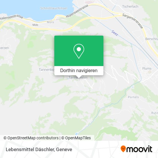 Lebensmittel Däschler Karte