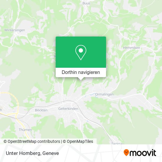 Unter Homberg Karte