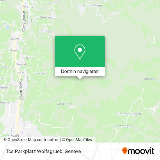 Tcs Parkplatz Wolfsgrueb Karte