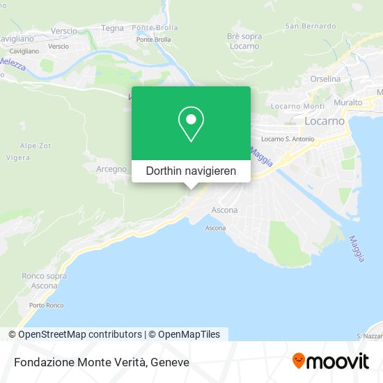 Fondazione Monte Verità Karte