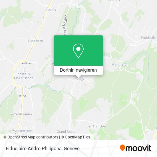 Fiduciaire André Philipona Karte