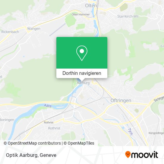 Optik Aarburg Karte