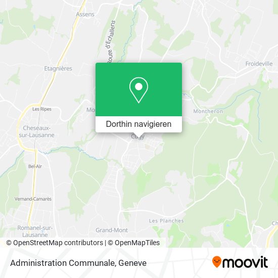 Administration Communale Karte