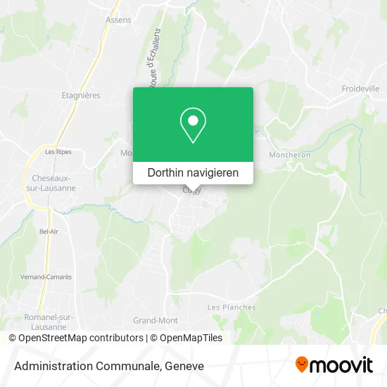 Administration Communale Karte