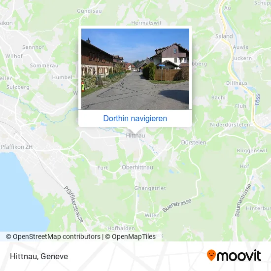 Hittnau Karte