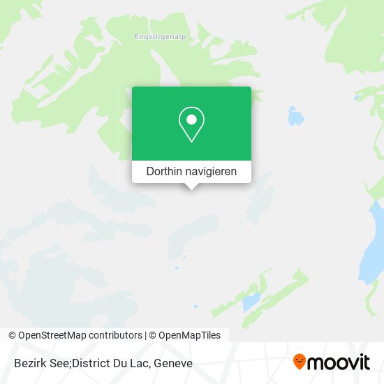 Bezirk See;District Du Lac Karte