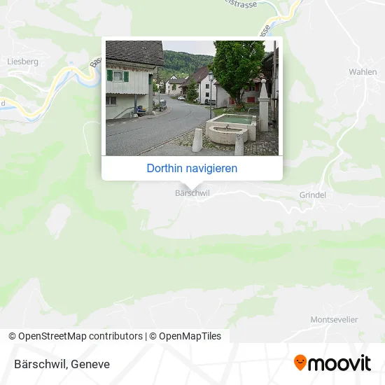 Bärschwil Karte