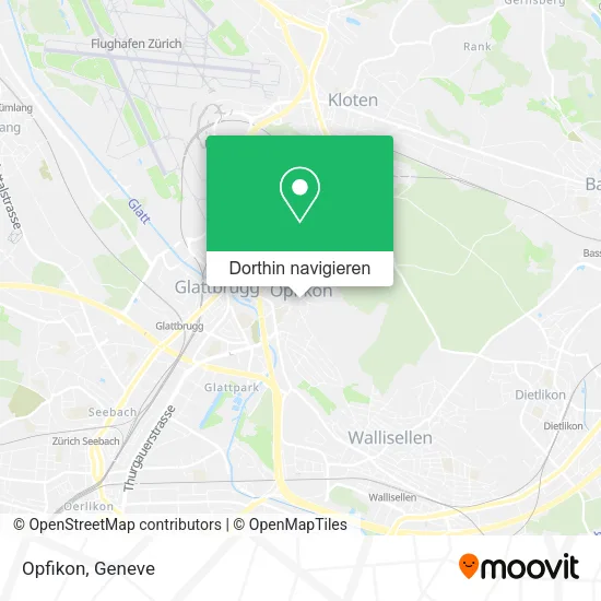 Opfikon Karte