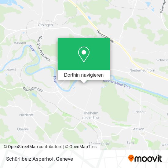 Schürlibeiz Asperhof Karte