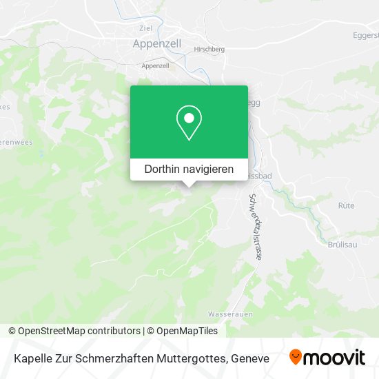 Kapelle Zur Schmerzhaften Muttergottes Karte
