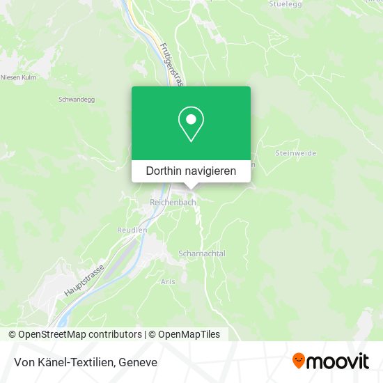 Von Känel-Textilien Karte