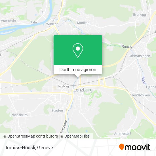 Imbiss-Hüüsli Karte
