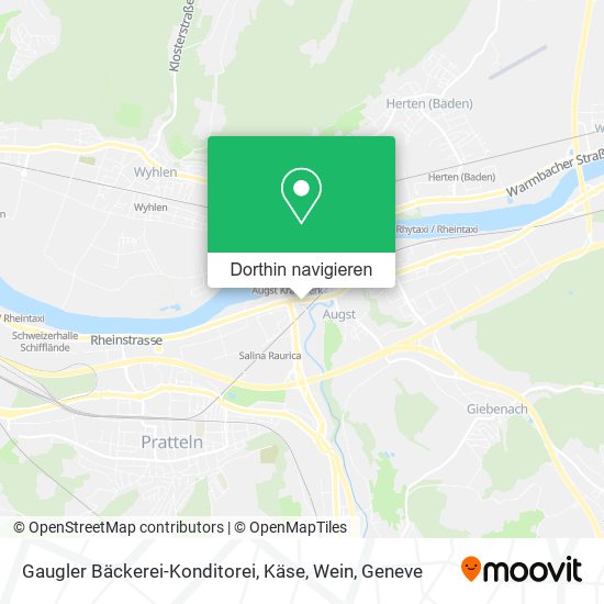 Gaugler Bäckerei-Konditorei, Käse, Wein Karte