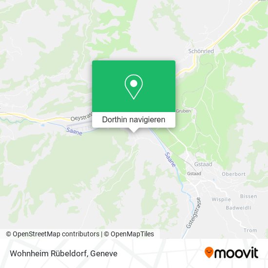 Wohnheim Rübeldorf Karte