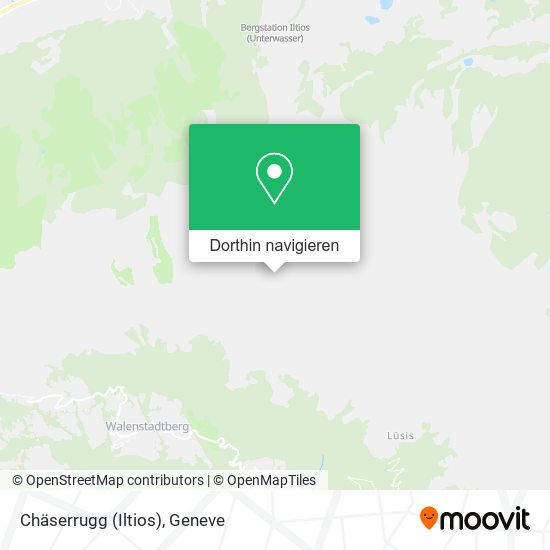 Chäserrugg (Iltios) Karte