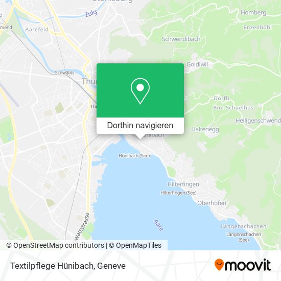 Textilpflege Hünibach Karte