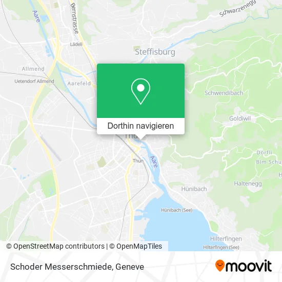 Schoder Messerschmiede Karte