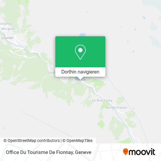 Office Du Tourisme De Fionnay Karte