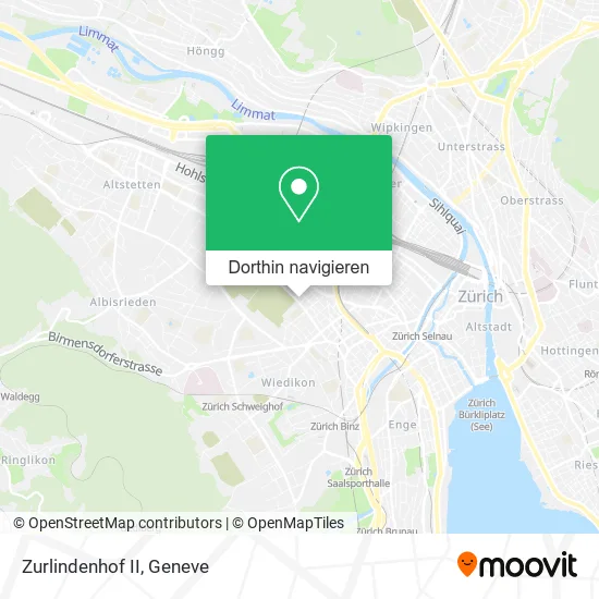 Zurlindenhof II Karte