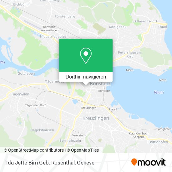 Ida Jette Birn Geb. Rosenthal Karte