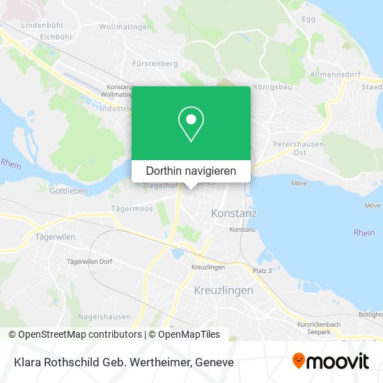 Klara Rothschild Geb. Wertheimer Karte