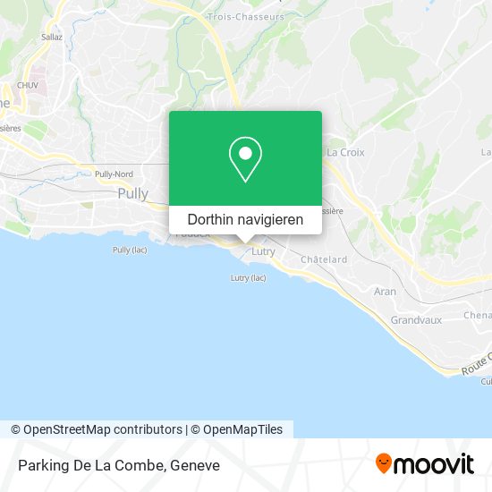 Parking De La Combe Karte