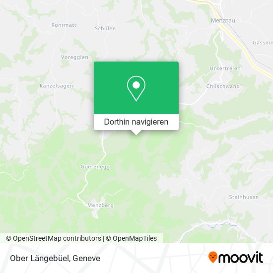 Ober Längebüel Karte