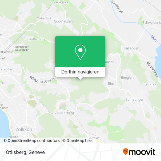 Ötlisberg Karte